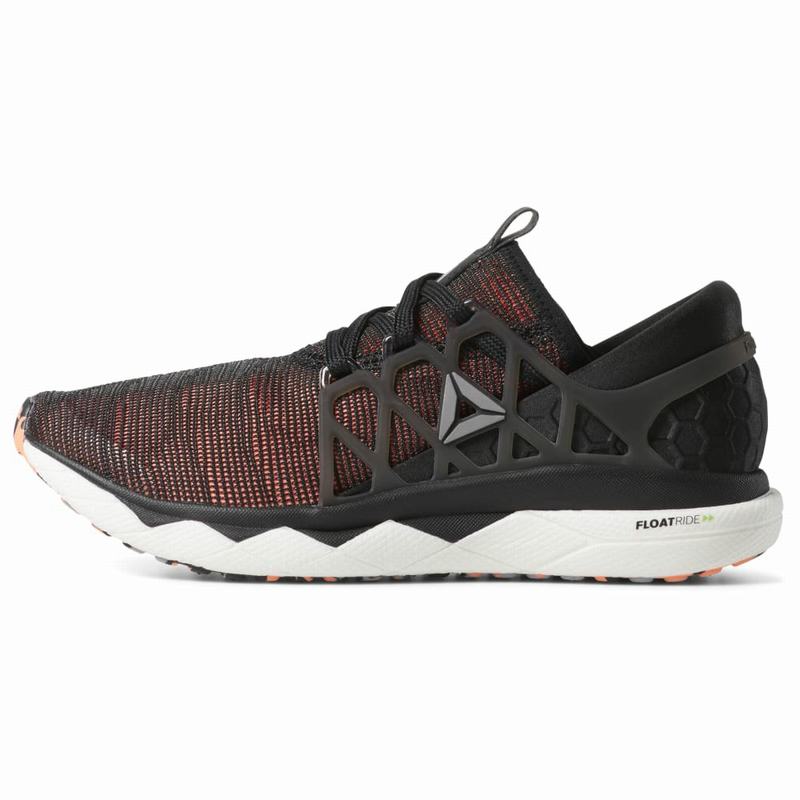 Reebok Floatride Run Flexweave Bežecké Tenisky Damske - Čierne/Biele/Siva GI9818MH